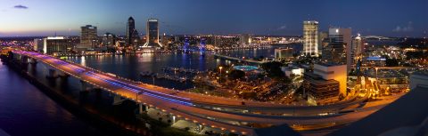 Rivers of Neon in the Dark