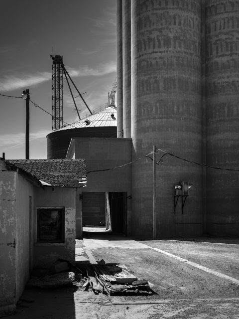 Silhouettes of the Harvest Tower