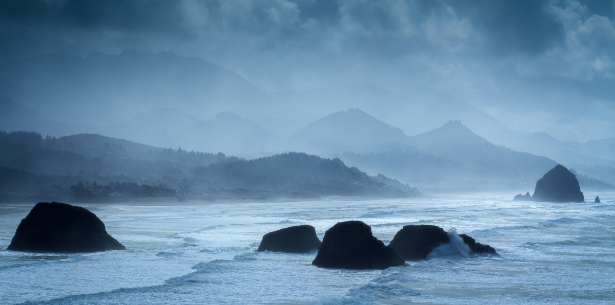 Monoliths in the Blue Tempest