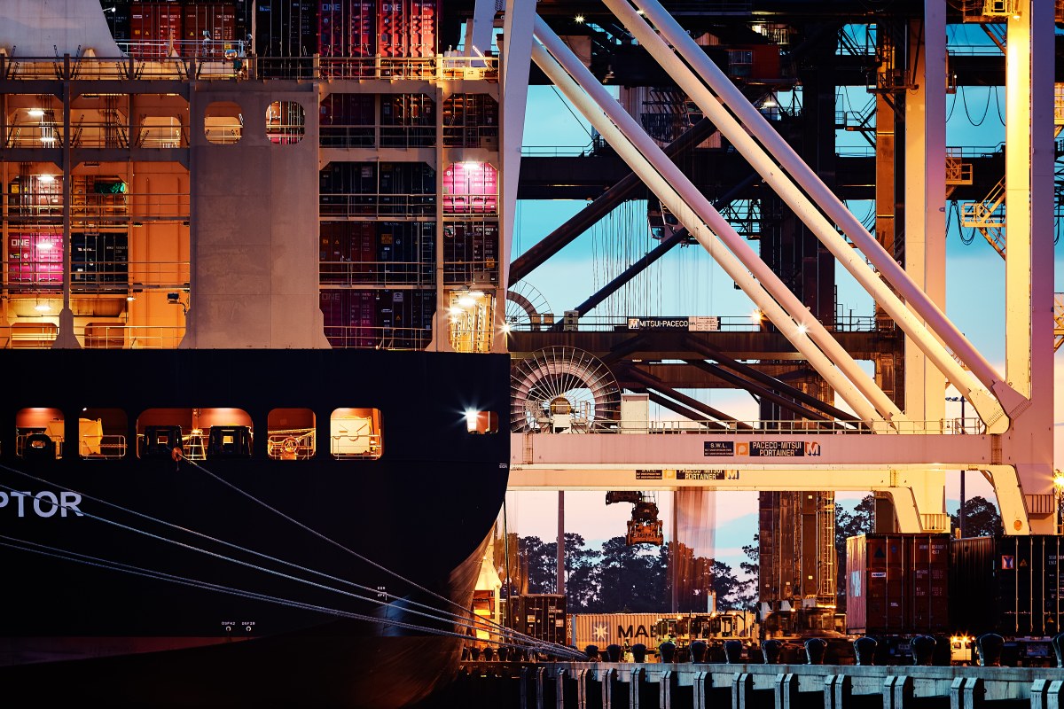 Steel Giants at Dusk