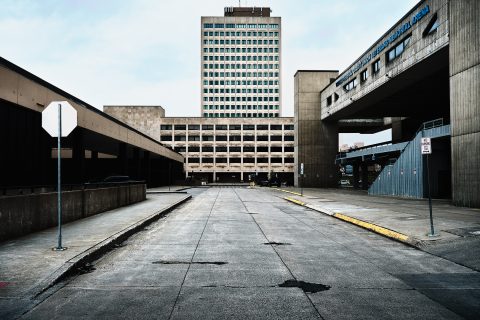 Concrete Arteries of a Quiet City