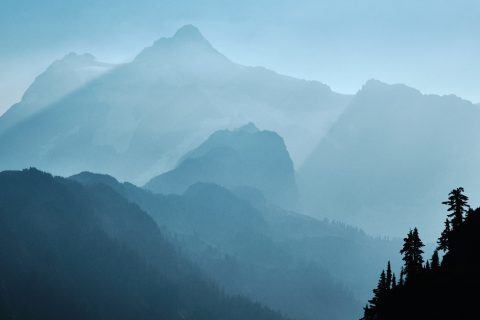 Layers of Ancient Blue