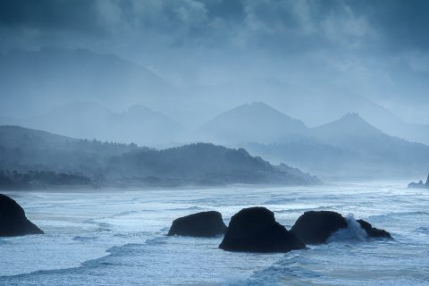 Monoliths in the Blue Tempest