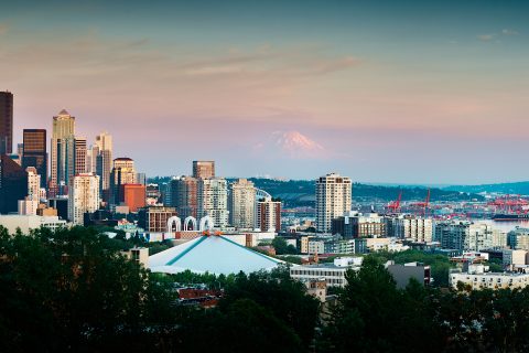 Mountain over Metropolis