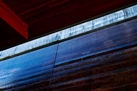 The Blue Fold of the Wall